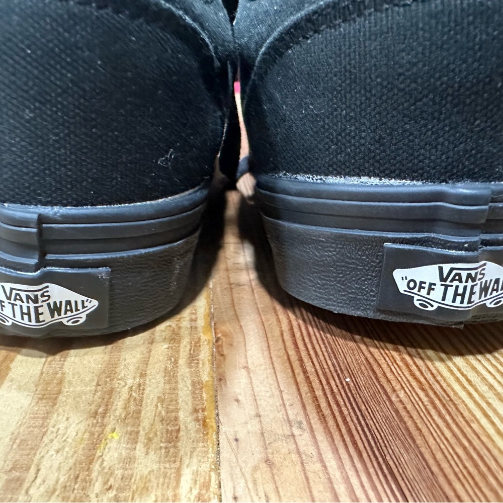 Vans Black Canvas Sneakers - Picture 5 of 6